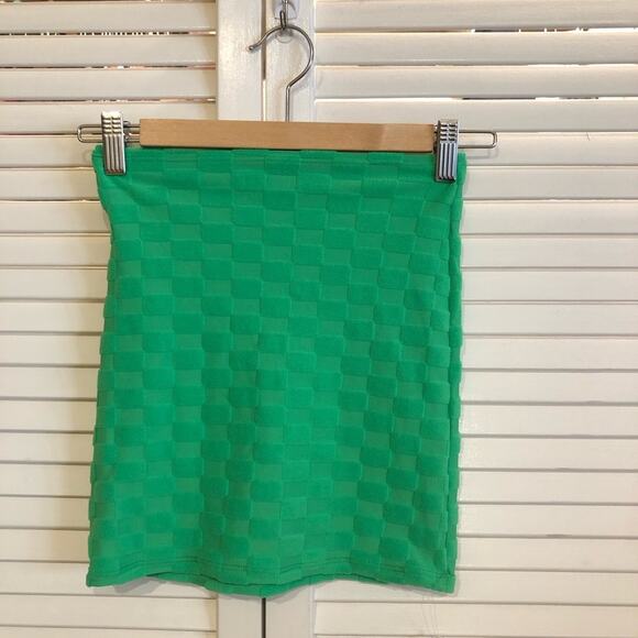 NWT Skatie Taylor Mini Skirt in Green Waimea XS - Picture 7 of 8